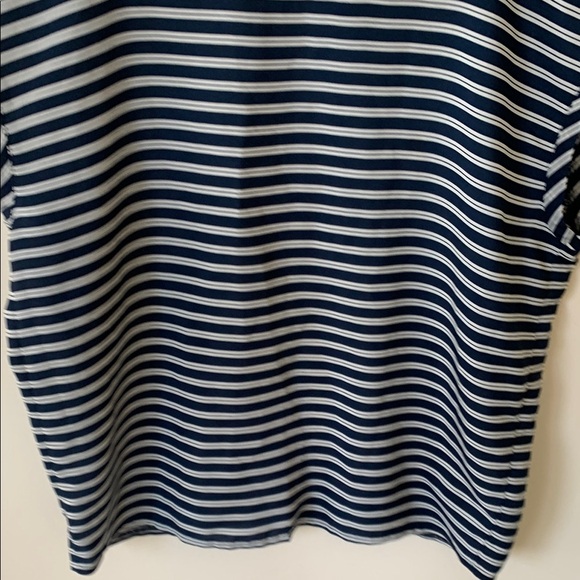 Abercrombie & Fitch Blue and White Boxy  Blouse Women’s SZ M - Picture 4 of 10